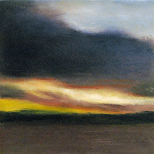 Firtell_May 16 Through the Clouds, mixed media image transfer/oil/pastel on canvas 10"x 10" Firtell_May 16 Through the Clouds, mixed media image transfer/oil/pastel on canvas 10"x 10"